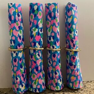 Lilly Pulitzer Napkin & Ring Set